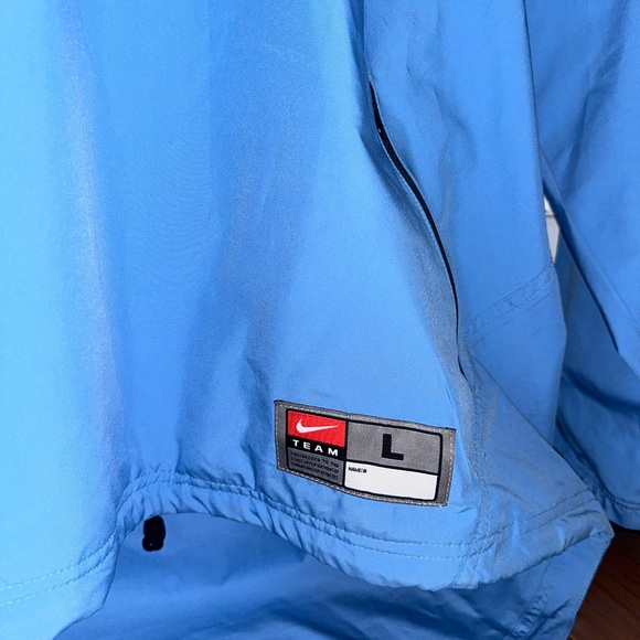 Nike John Hopkins Lacrosse Windbreaker Men’s L Blue - Picture 2 of 4